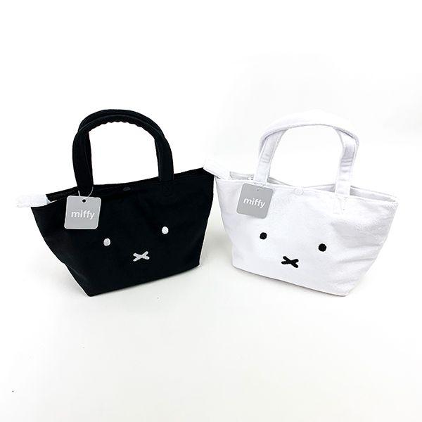 ミッフィー-ミッフィー-もこもこ2wayバッグmiffy　WH-保冷バッグ　ランチバッグ-ホワイト-グッズ 商品画像7：キャラグッズPERFECT WORLD TOKYO