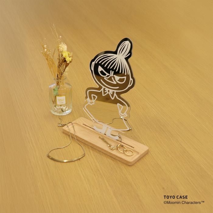 ムーミン リトルミィ ダイカットスタンドミラー 鏡 MOOMIN 商品画像4：キャラグッズPERFECT WORLD TOKYO