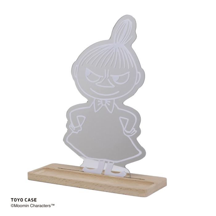 ムーミン リトルミィ ダイカットスタンドミラー 鏡 MOOMIN