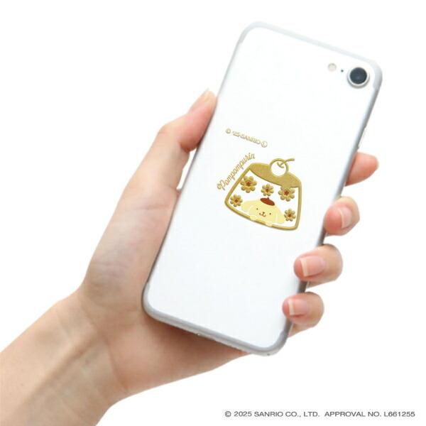 サンリオ ポムポムプリン 蒔絵シール ステッカー  Sanrio 商品画像3：キャラグッズPERFECT WORLD TOKYO
