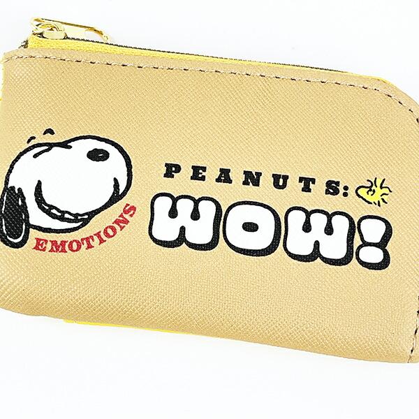 スヌーピー フェイス リール付きマルチケース パスケース 定期入れ SNOOPY 商品画像2：キャラグッズPERFECT WORLD TOKYO