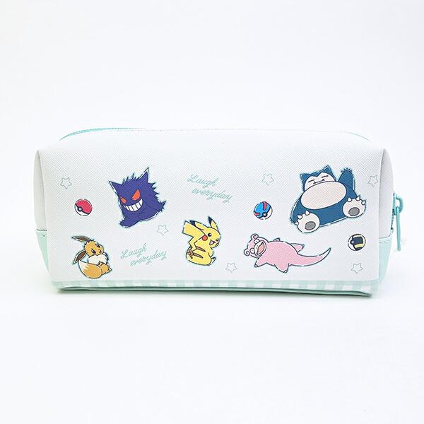 ポケットモンスター 集合 ダブルファスナーポーチ ポケモン 商品画像2：キャラグッズPERFECT WORLD TOKYO