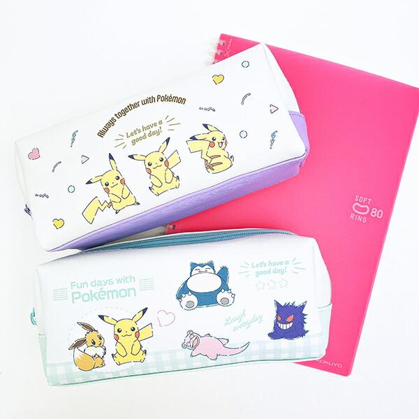 ポケットモンスター 集合 ダブルファスナーポーチ ポケモン 商品画像6：キャラグッズPERFECT WORLD TOKYO