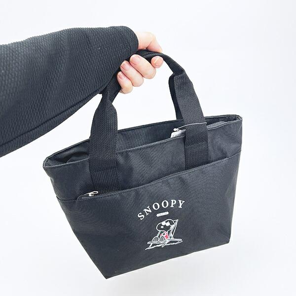 スヌーピー ジョークール ポケット付きアルミランチバッグ SNOOPY 商品画像5：キャラグッズPERFECT WORLD TOKYO
