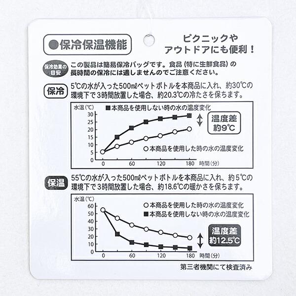 スヌーピー ジョークール ポケット付きアルミランチバッグ SNOOPY 商品画像6：キャラグッズPERFECT WORLD TOKYO