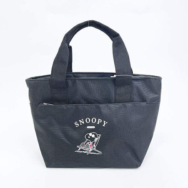 スヌーピー ジョークール ポケット付きアルミランチバッグ SNOOPY