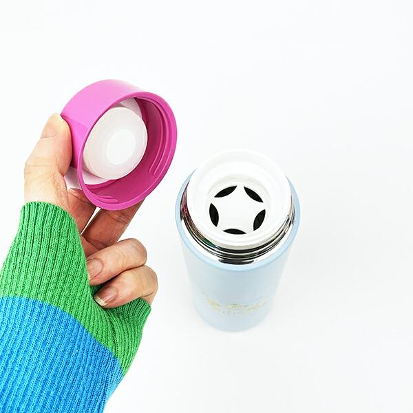 ほわころくらぶ ステンレスボトル 480ml ドーナツ ランチ コップ 水筒 商品画像5：キャラグッズPERFECT WORLD TOKYO