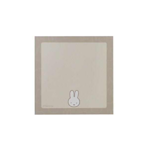 ミッフィー miffy スクエアメモ (アイボリー) 文具 日本製 フェイスシリーズ 商品画像5：キャラグッズPERFECT WORLD TOKYO