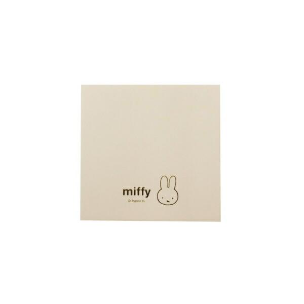 ミッフィー miffy メッセージカード (アイボリー) 文具 日本製 フェイスシリーズ 商品画像2：キャラグッズPERFECT WORLD TOKYO
