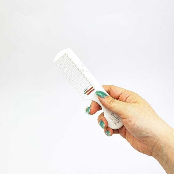 ミッフィー miffy ヘアコーム (アイボリー) くし フェイスシリーズ 商品画像4：キャラグッズPERFECT WORLD TOKYO