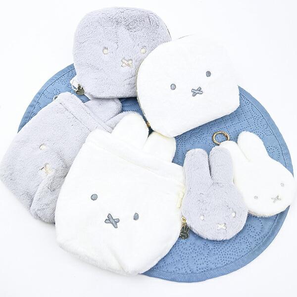 ミッフィー miffy 巾着袋 (グレー) フェイスシリーズ 商品画像6：キャラグッズPERFECT WORLD TOKYO