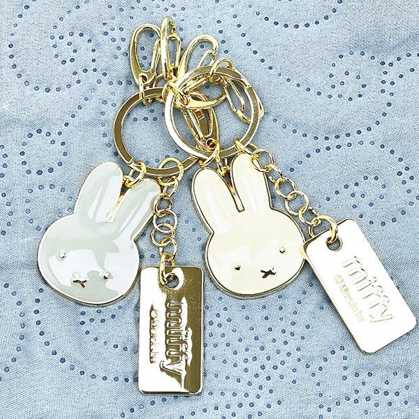 ミッフィー miffy キーリング (アイボリー) フェイスシリーズ 商品画像4：キャラグッズPERFECT WORLD TOKYO