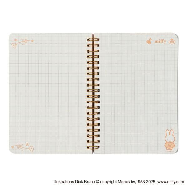 ミッフィー miffy バンド付きB6ノート チェリー 文具 商品画像3：キャラグッズPERFECT WORLD TOKYO