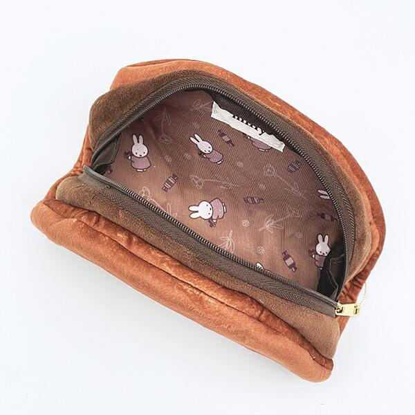 ミッフィー miffy クリームサンドポーチ チョコレート 商品画像6：キャラグッズPERFECT WORLD TOKYO