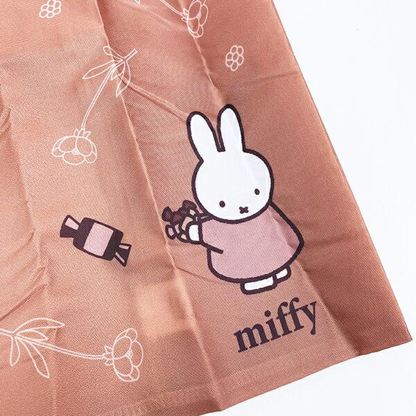 ミッフィー miffy ポーチ付きエコバッグ チョコレート 商品画像3：キャラグッズPERFECT WORLD TOKYO