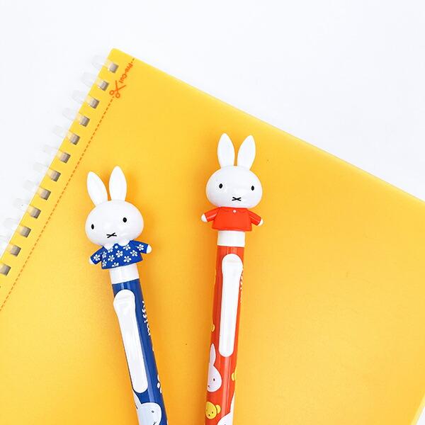 ミッフィー miffy フラワードレス アクションペン ボールペン 文具 日本製 商品画像5:キャラグッズPERFECT WORLD TOKYO