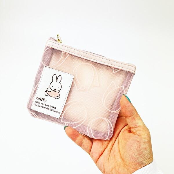 ミッフィー miffy ティッシュケース付きポーチ ピンク フラワーシリーズ 商品画像5：キャラグッズPERFECT WORLD TOKYO