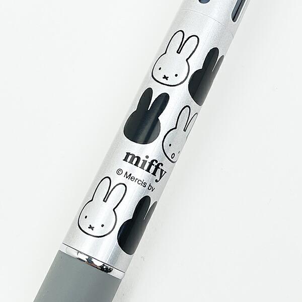 ミッフィー miffy ジェットストリーム4&1 (シルバー) 日本製 文具 商品画像3：キャラグッズPERFECT WORLD TOKYO