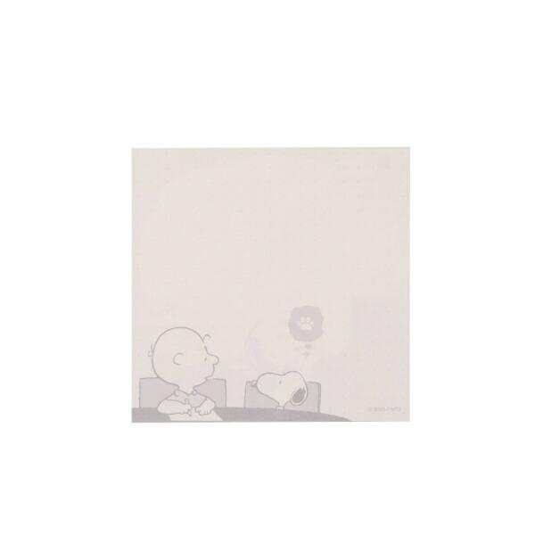 スヌーピー スクエアメモ(フェイス) 文具 日本製 SNOOPY 商品画像3：キャラグッズPERFECT WORLD TOKYO