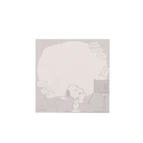 スヌーピー スクエアメモ(フェイス) 文具 日本製 SNOOPY 商品画像4：キャラグッズPERFECT WORLD TOKYO