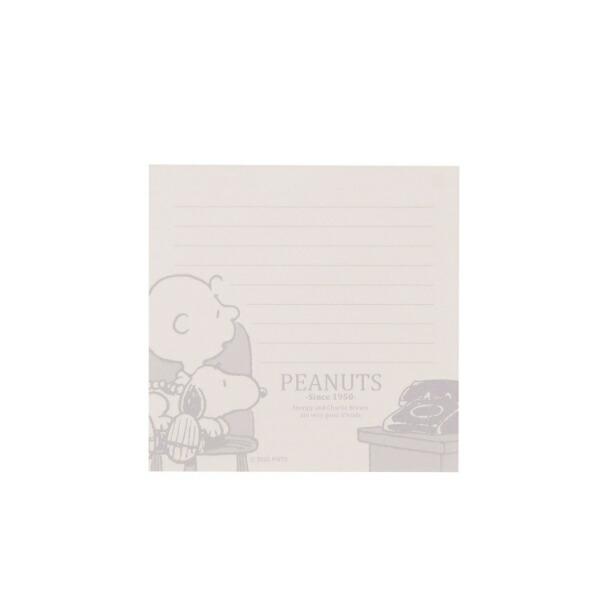 スヌーピー スクエアメモ(フェイス) 文具 日本製 SNOOPY 商品画像5：キャラグッズPERFECT WORLD TOKYO