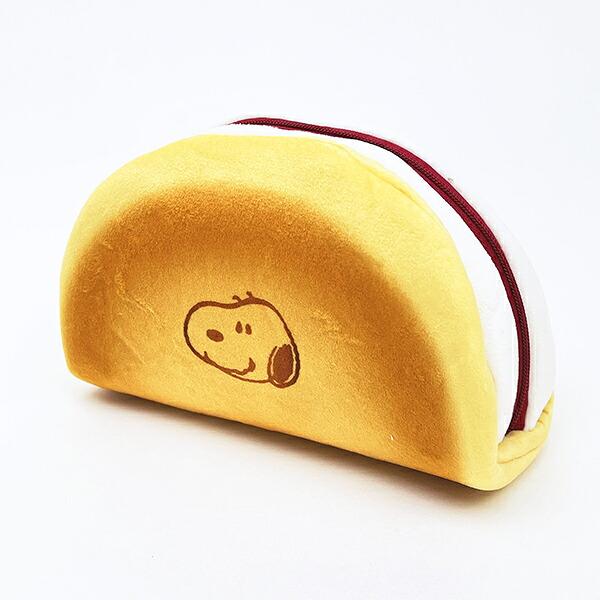 スヌーピー クリームサンドポーチ アールグレイ SNOOPY 商品画像1：キャラグッズPERFECT WORLD TOKYO
