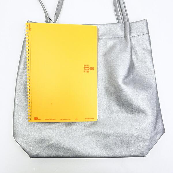 オサムグッズ 合皮ハンドルタックトートバッグ (シルバー) 商品画像3：キャラグッズPERFECT WORLD TOKYO