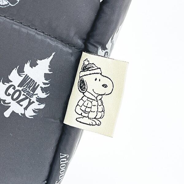 スヌーピー デイパック ブラックダウン リュック SNOOPY 商品画像4：キャラグッズPERFECT WORLD TOKYO