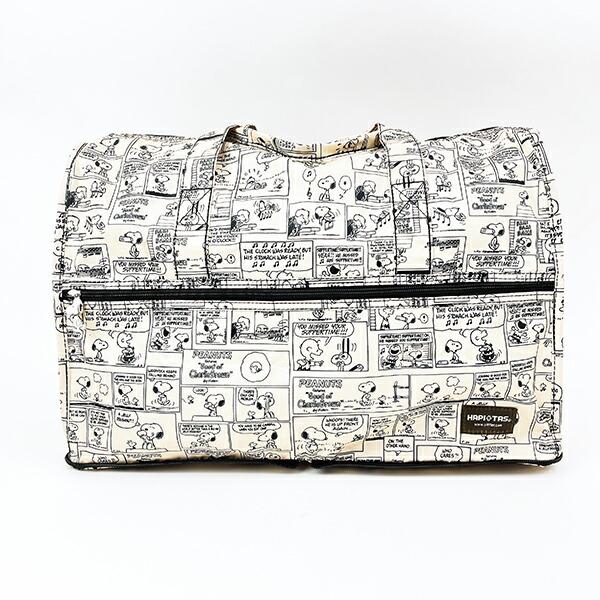 スヌーピー コミックナチュラル 折りたたみボストンバッグ(M) トラベル SNOOPY 商品画像2：キャラグッズPERFECT WORLD TOKYO