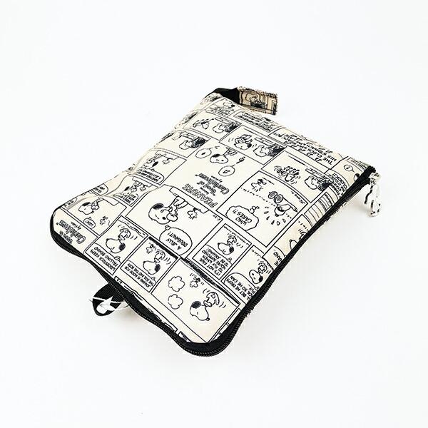 スヌーピー コミックナチュラル 折りたたみボストンバッグ(M) トラベル SNOOPY 商品画像11：キャラグッズPERFECT WORLD TOKYO