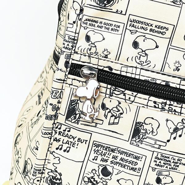 スヌーピー コミックナチュラル 折りたたみボストンバッグ(L) トラベル SNOOPY 商品画像3：キャラグッズPERFECT WORLD TOKYO