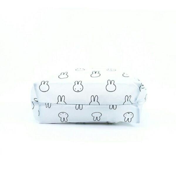 ミッフィー miffy 折りたたみエコバッグ(Mサイズ) フェイスホワイト 商品画像3：キャラグッズPERFECT WORLD TOKYO