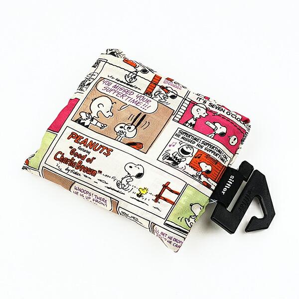 スヌーピー コミックカラー 折りたたみエコバッグ(S) SNOOPY 商品画像4：キャラグッズPERFECT WORLD TOKYO