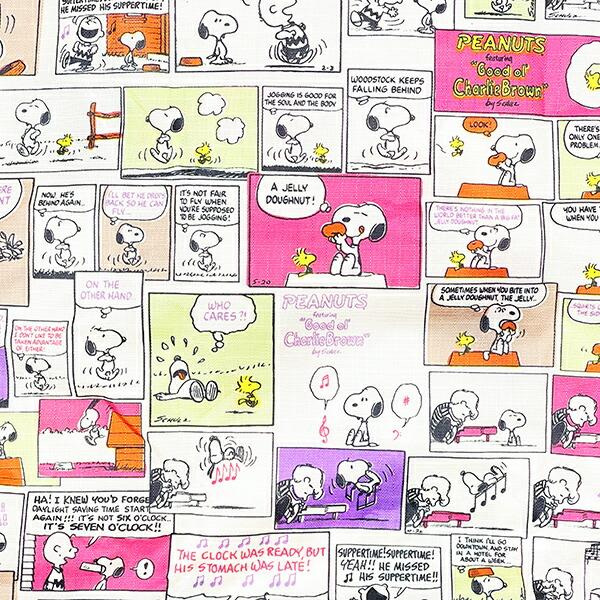 スヌーピー コミックカラー 折りたたみエコバッグ(M) SNOOPY 商品画像2：キャラグッズPERFECT WORLD TOKYO