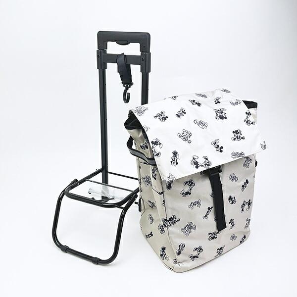 ディズニー ミッキー 保冷保温ショッピングカート (スケッチベージュ) キャリー Disney 商品画像6：キャラグッズPERFECT WORLD TOKYO