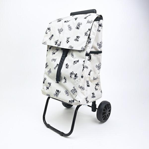 ディズニー ミッキー 保冷保温ショッピングカート (スケッチベージュ) キャリ･･･