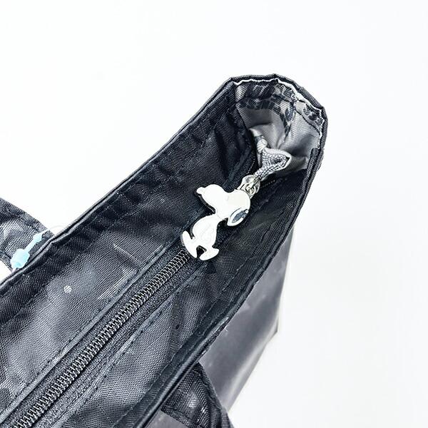 スヌーピー スターブラック バッグインバッグ ランチ用品 SNOOPY 商品画像5：キャラグッズPERFECT WORLD TOKYO