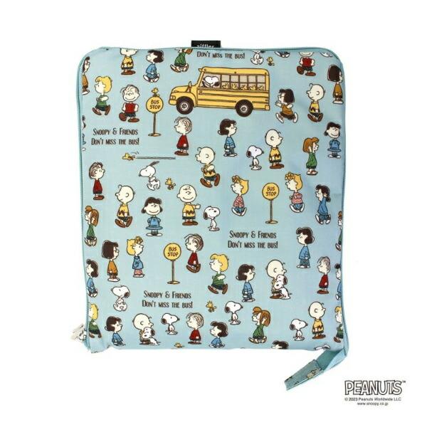 スヌーピー 折りたたみボストンバッグ(L) バスストップブルー トラベル SNOOPY 商品画像7：キャラグッズPERFECT WORLD TOKYO