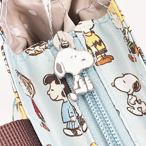 スヌーピー バッグインバッグ バスストップブルー SNOOPY 商品画像6：キャラグッズPERFECT WORLD TOKYO