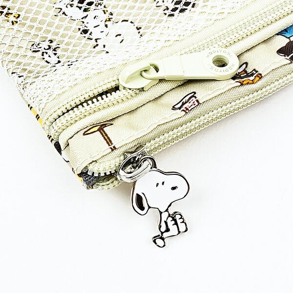 スヌーピー バスストップブラウン マルチポーチセット トラベル SNOOPY 商品画像5：キャラグッズPERFECT WORLD TOKYO