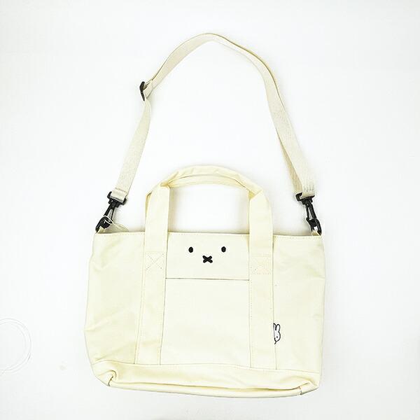 ミッフィー miffy 横型トートバッグ (フェイスアイボリー) 商品画像6：キャラグッズPERFECT WORLD TOKYO