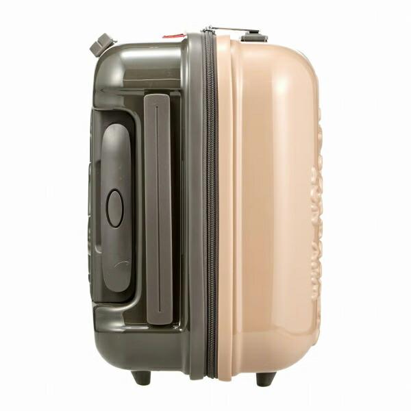ムーミン リトルミイ ジッパータイプ スーツケース(30L) お絵かきミイ ベージュ/ブラウン キャリーバッグ 商品画像9：キャラグッズPERFECT WORLD TOKYO