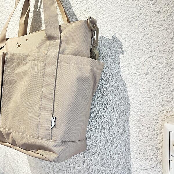 ミッフィー miffy フェイスミルクティー トートショルダーバッグ 商品画像9：キャラグッズPERFECT WORLD TOKYO