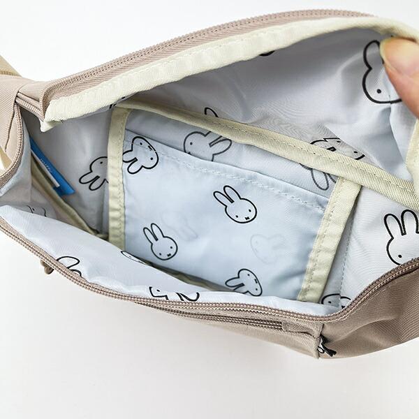 ミッフィー miffy フェイスミルクティー ウエストバッグ ショルダーバッグ 商品画像5：キャラグッズPERFECT WORLD TOKYO
