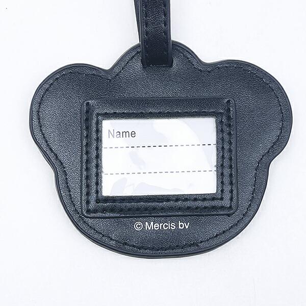 ミッフィー miffy コー ラゲッジタグ サガラ刺しゅう グレー 商品画像3：キャラグッズPERFECT WORLD TOKYO