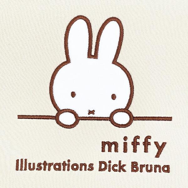 ミッフィー miffy フラットポーチ ナチュラル ミッフィーフェイス トラベル 商品画像2：キャラグッズPERFECT WORLD TOKYO