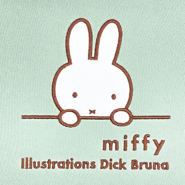 ミッフィー miffy フラットポーチ ミント ミッフィーフェイス トラベル 商品画像2：キャラグッズPERFECT WORLD TOKYO