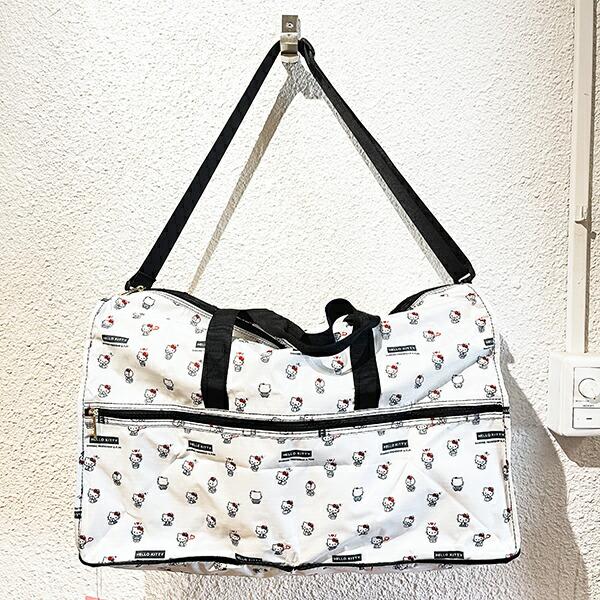 サンリオ ハローキティ 折りたたみボストンバッグ(L) ホワイト Sanrio 商品画像9：キャラグッズPERFECT WORLD TOKYO