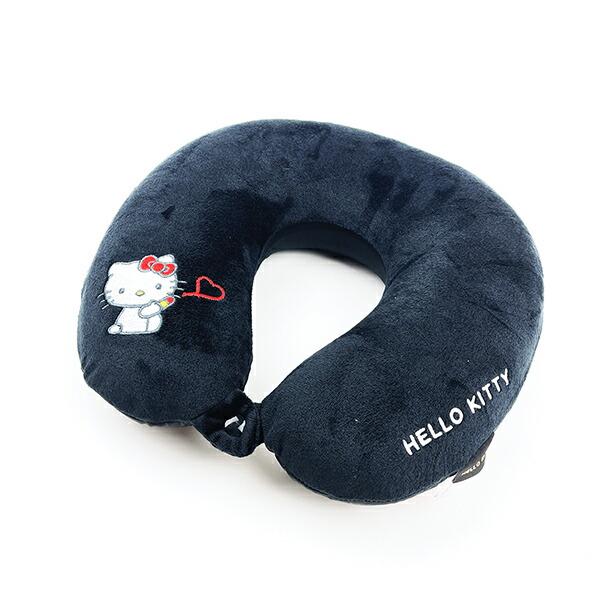 サンリオ ハローキティ 低反発枕 (ブラックハート) ネックピロー Sanrio 商品画像3：キャラグッズPERFECT WORLD TOKYO