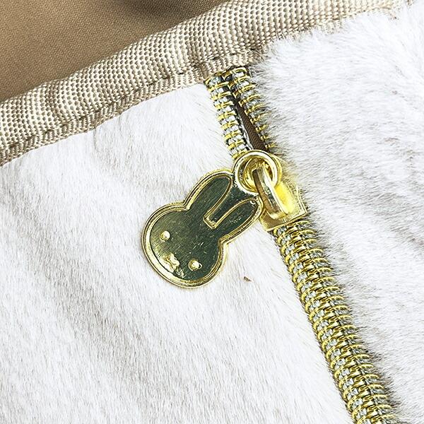 ミッフィー miffy ファートートバッグ (ピンクベージュ) 商品画像6：キャラグッズPERFECT WORLD TOKYO